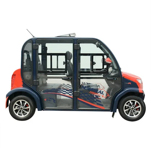 Orange and blue cart combo